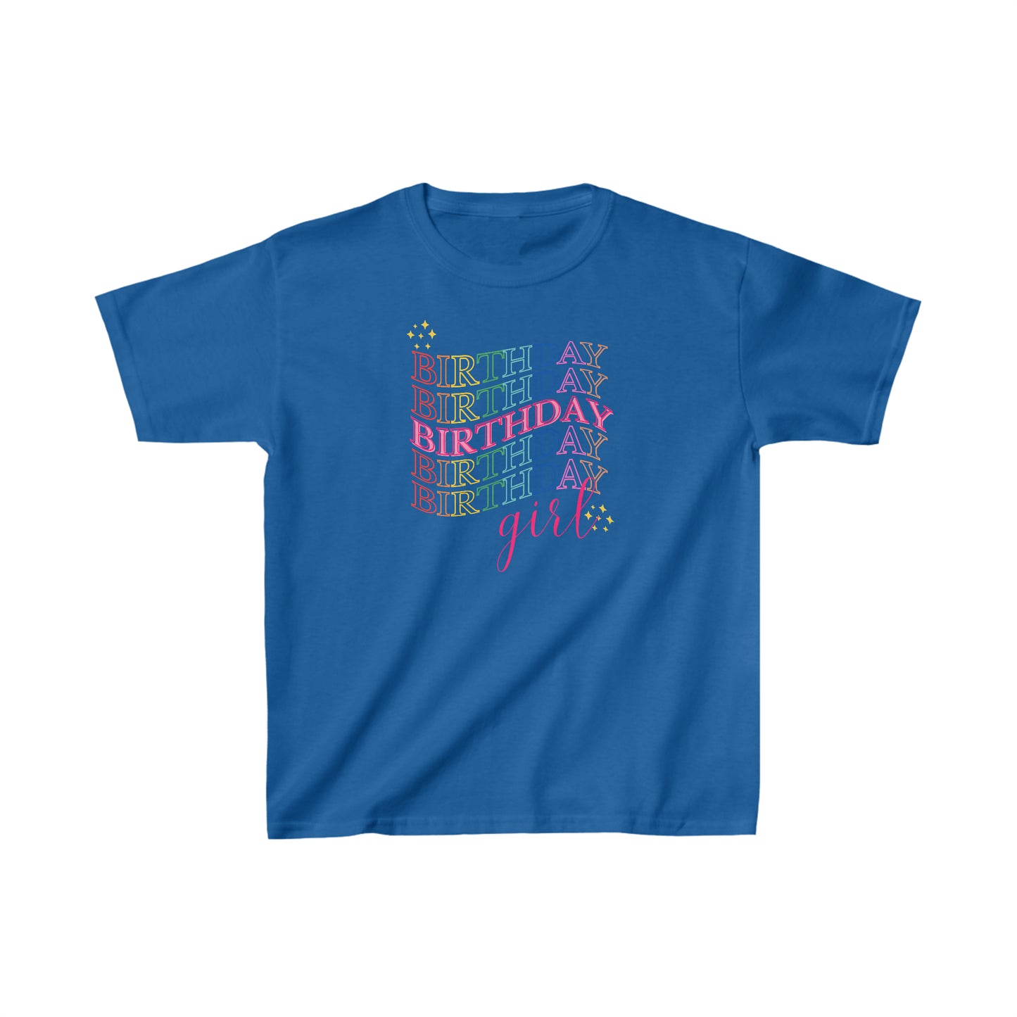 Birthday girl shirt kid wavy birthday party shirt Christmas shirt Rainbow cloud kid shirt birthday shirts birthday world shirt kid shirt
