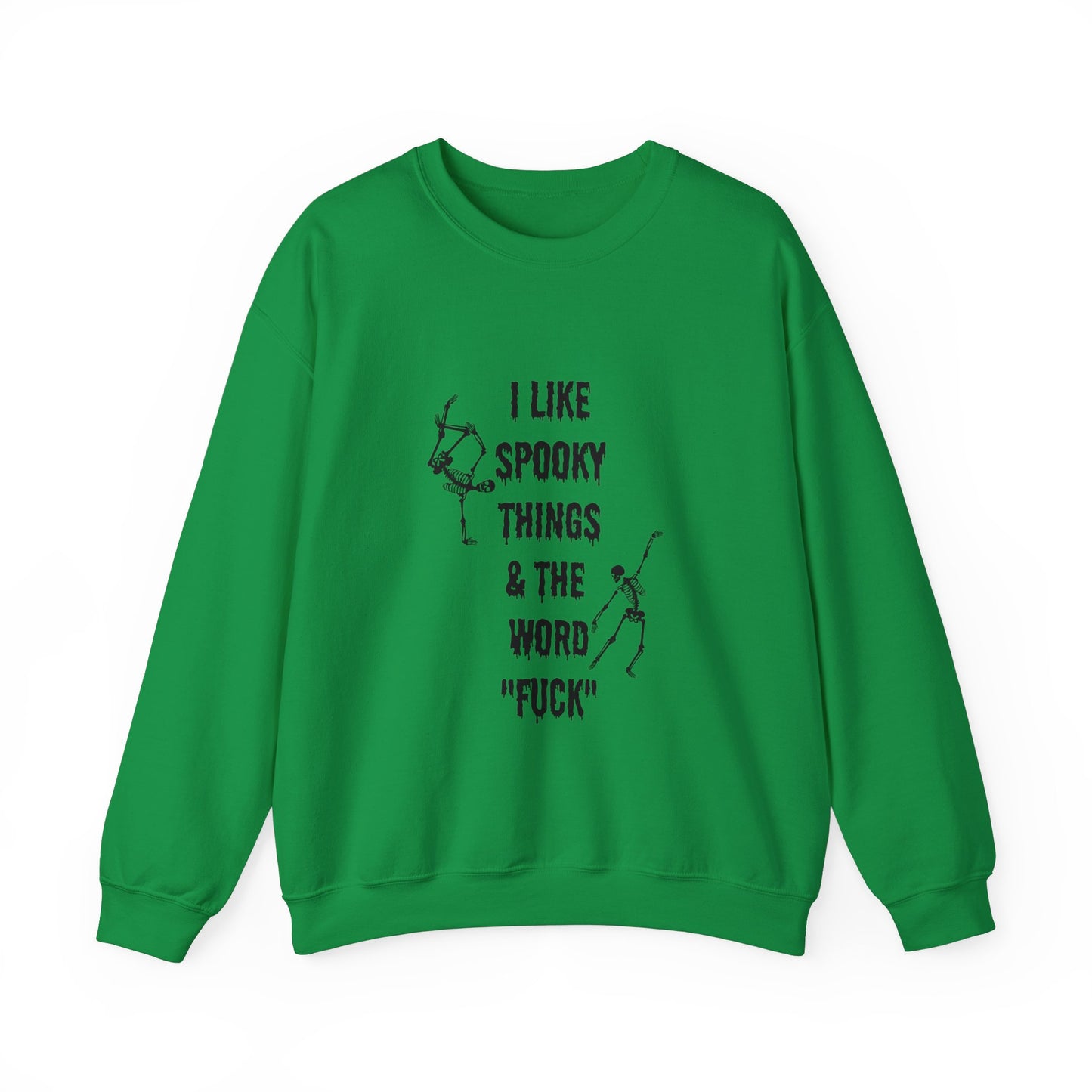 Halloween sweater Spooky things and the word fuck sweater Witchy sweatshirt Wicked Halloween sweater Witches Halloween Sweatshirt Christmas