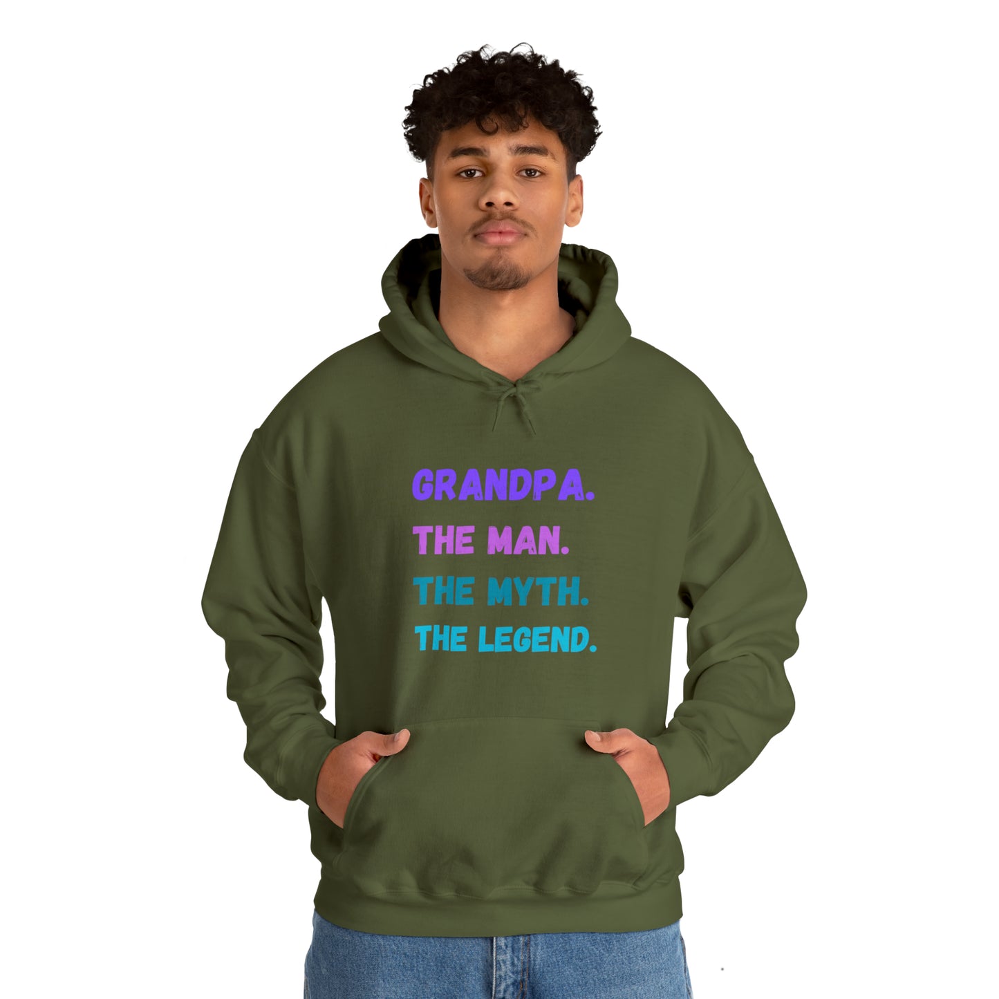 Grandpa Hoodie the man the myth the legend t-shirt, gift for Dad and me shirts, Father's day gifts, best friend, Christmas gift for dad
