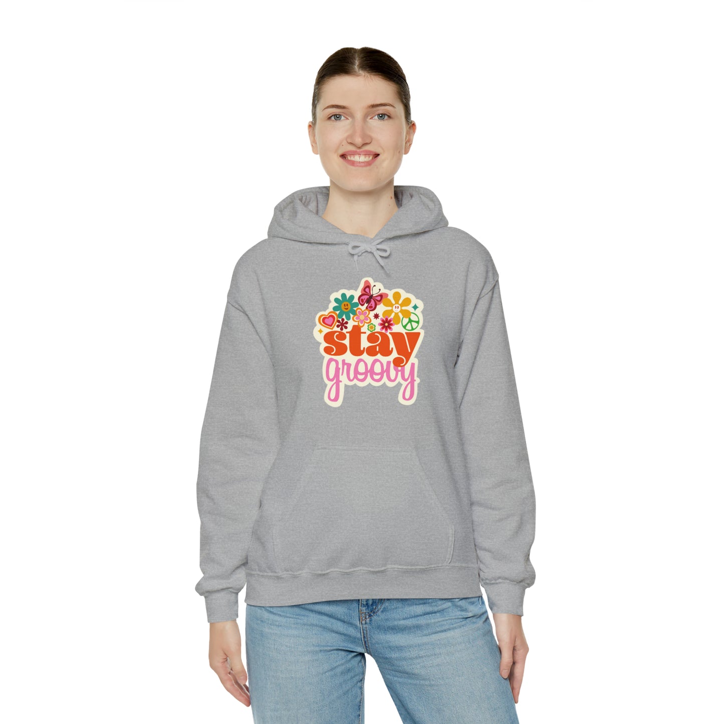 Stay Groovy Hoodie, Hippie Hoodie, good vibes hoodie, Fun Summer shirt, Birthday gift for her, Galantine gift for her,best friend gift, vac