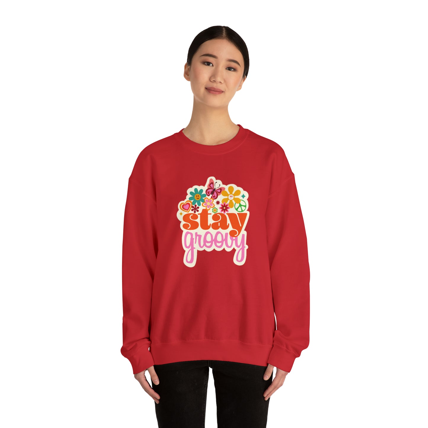 Stay Groovy sweatshirt, good vibes sweater, love inspire sweatshirt mode sweater, Homeschooling sweatshirt mom shirt, shirt unisex gift