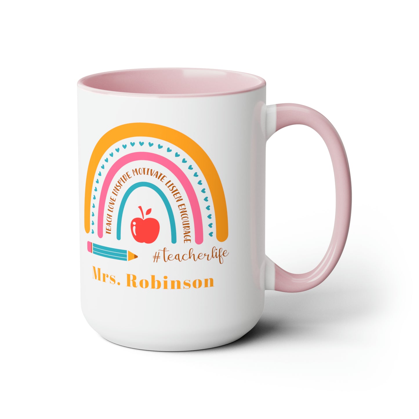 Personalized teacher name mug custom teacher gift teacher vibes gift for him Supervisor mug Coffee Mug gift for her Mug wife Coffee Mugs