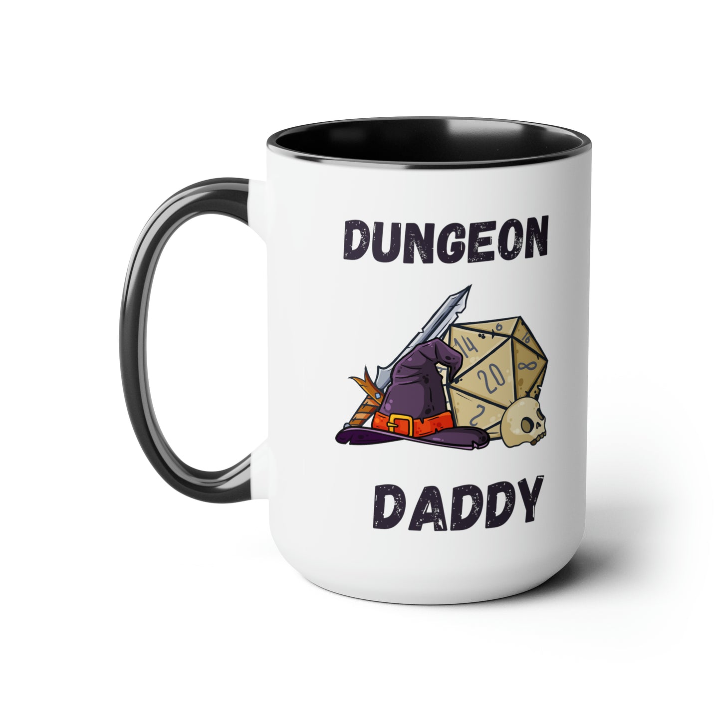 Dungeon Daddy mug love you dad sister gift Coffee Mug pregnancy reveal gift heart mug gift for her Mug wife Coffee tea 15oz