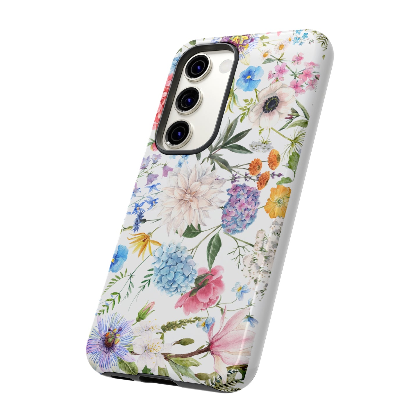Floral phone case mother's day gift best friend gift for her gift for him flower cell phone cases Tough Cases