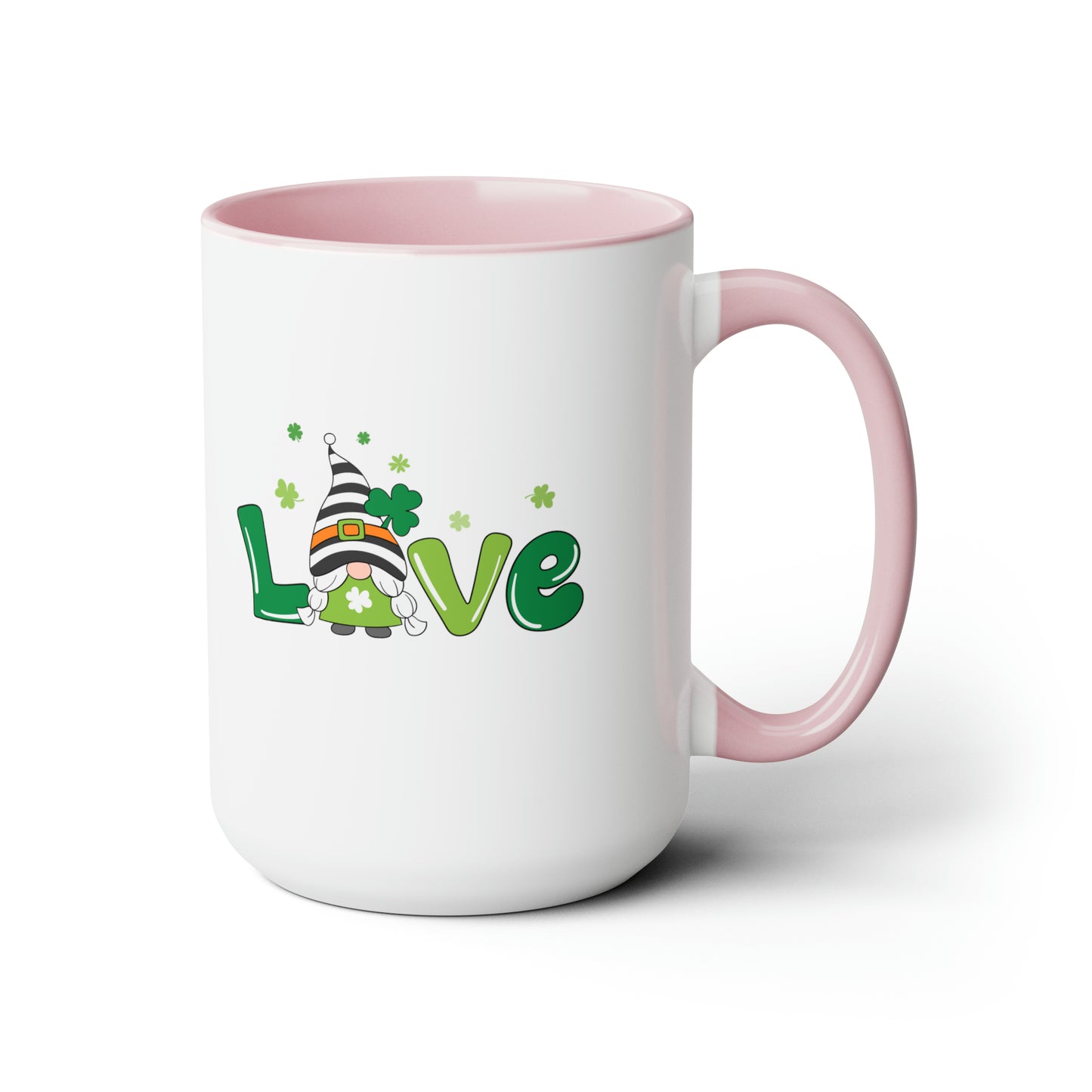 Gnome love mug Irish Love mug st Patrick's Day mug Valentines Day gift for her Coffee gift for him gift for her Mug wife Coffee tea 15oz
