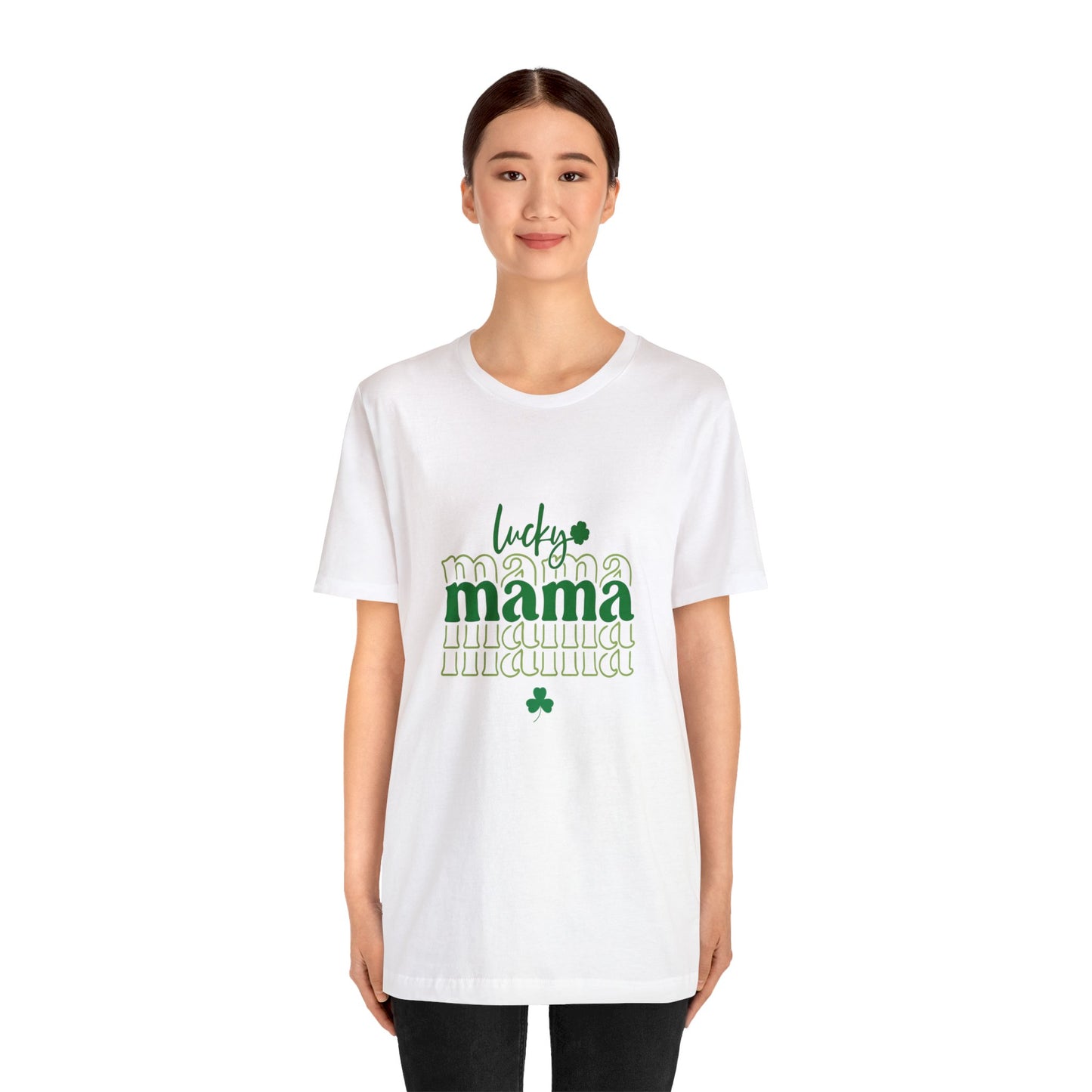 Lucky mama shirt Irish luck shirt st Patrick's day gift Unisex Tee choose happy Retro Shirt Retro T-Shirt best friend vacation shirt beach