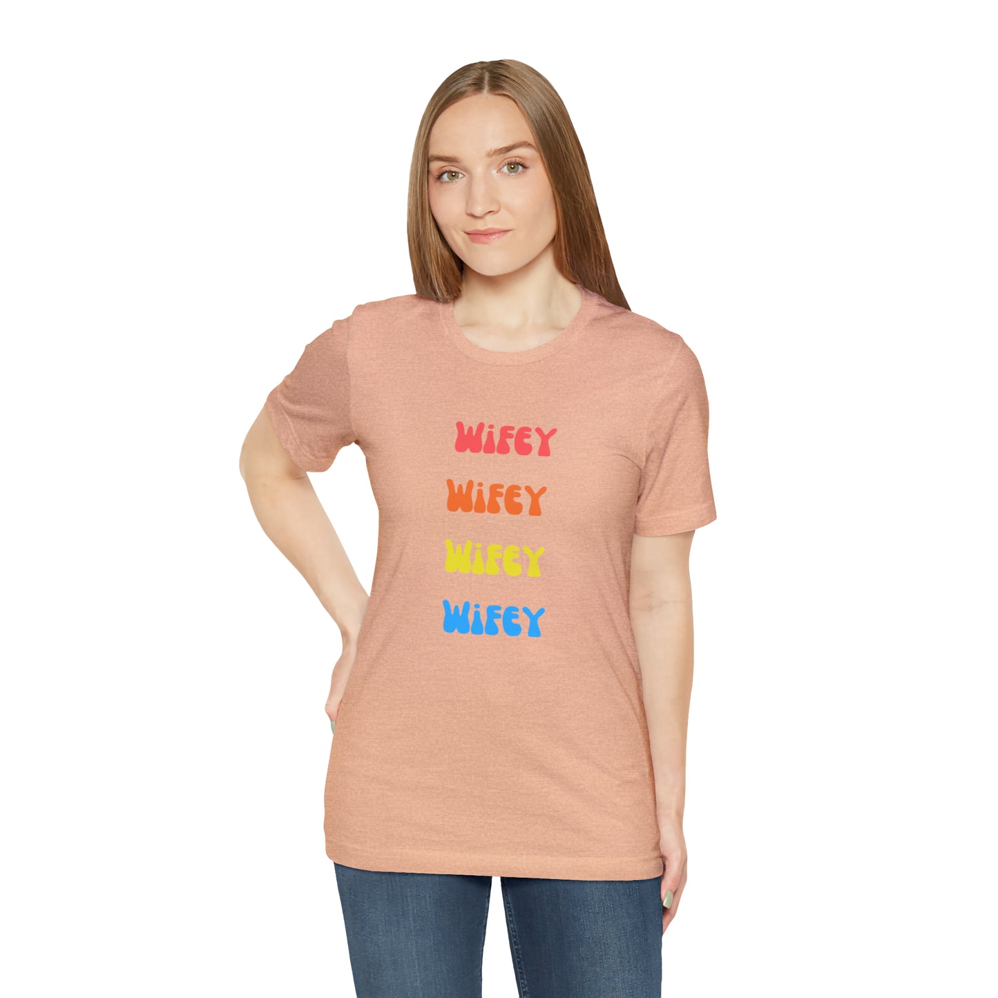 Wifey Wifey T-Shirt Aesthetic Shirt Trendy Shirt Shirt With Words On Back Tumbrl Positive Tee Gift for him Gift for her