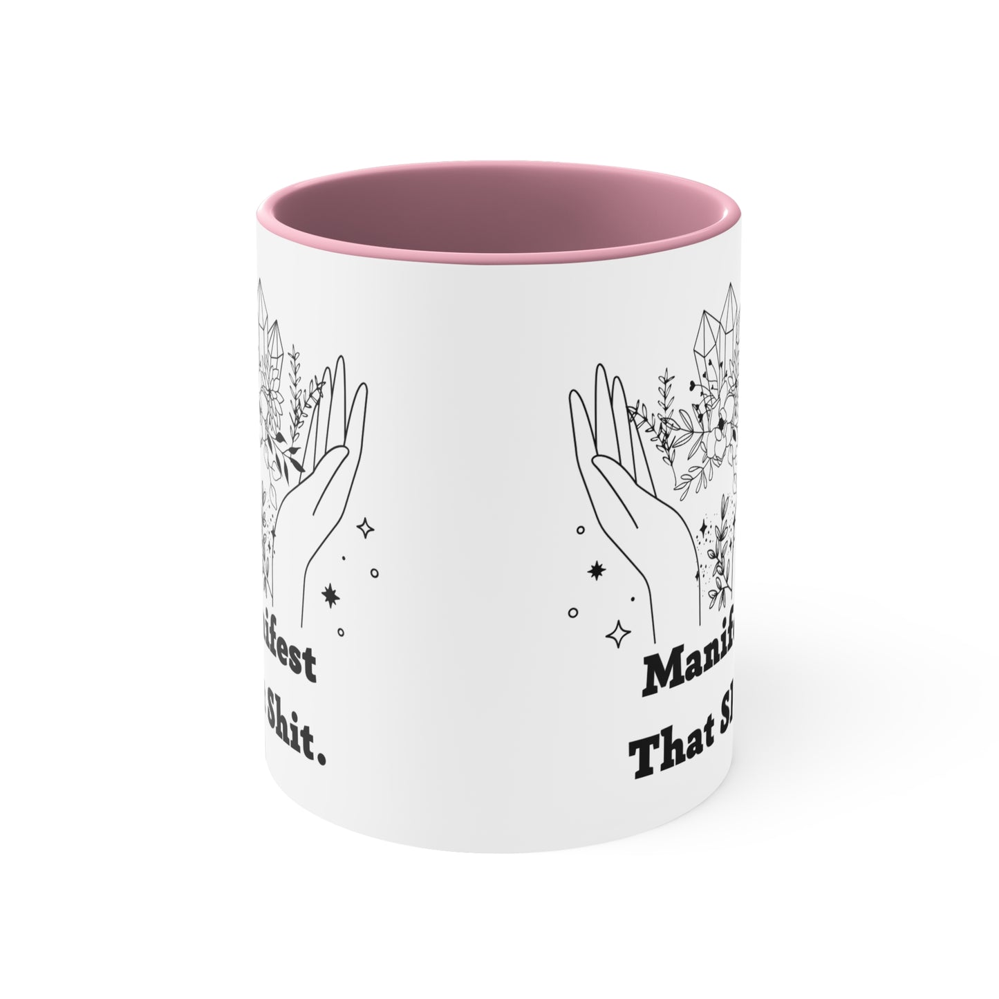 Manifest that shit mug spiritual motivational gift birthday gift custom mug gift for best friend coffee tea gift for her gift for him 11oz