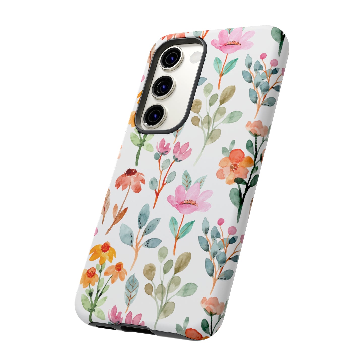 Floral phone case mother's day gift best friend gift for her gift for him flower cell phone cases Tough Cases