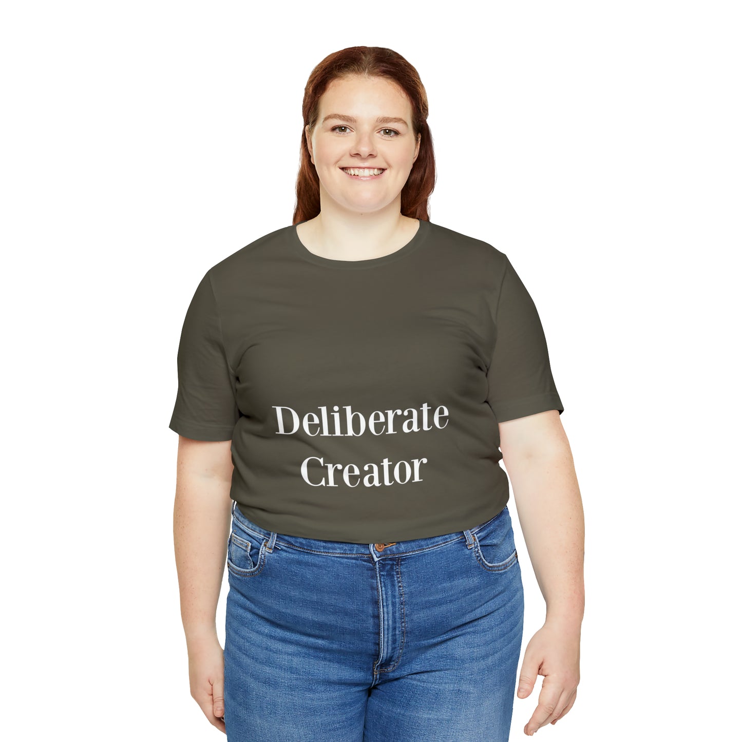 Deliberate creator tee,  Unisex Jersey Short Sleeve Tee