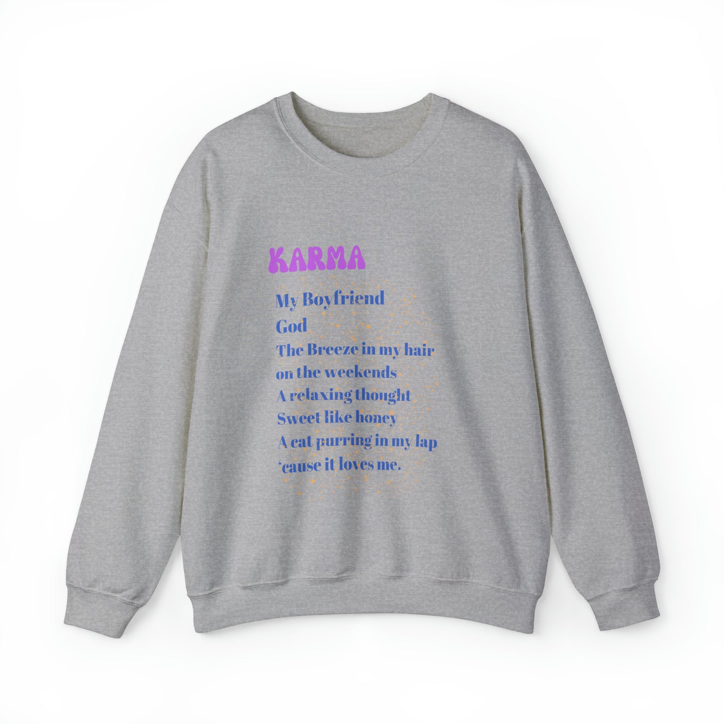 Karma sweater Taylor's Version Sweatshirt swiftie shirt Era Tour sweater best friend gift Womens Sweatshirt concert merch Tee christmas gift