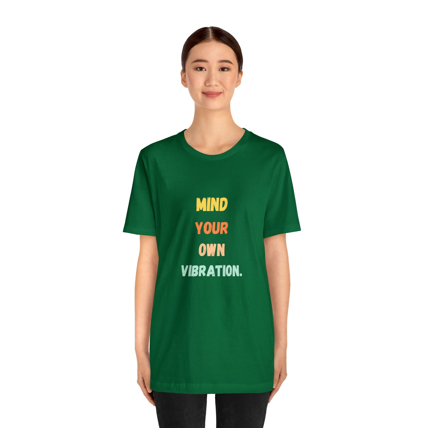 Spiritual shirt Mind your own vibration t-shirt Zen gift for her gift for him yogawear meditation gifts best friend Christmas gift