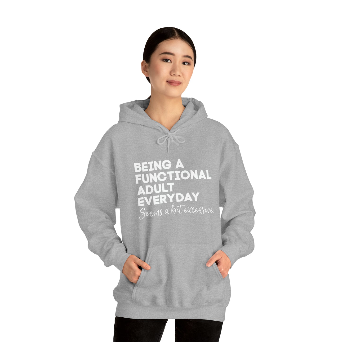 Being a functional adult sweater funny sweashirt birthday gift Christmas gifts Sweatshirt Gift for him Gift