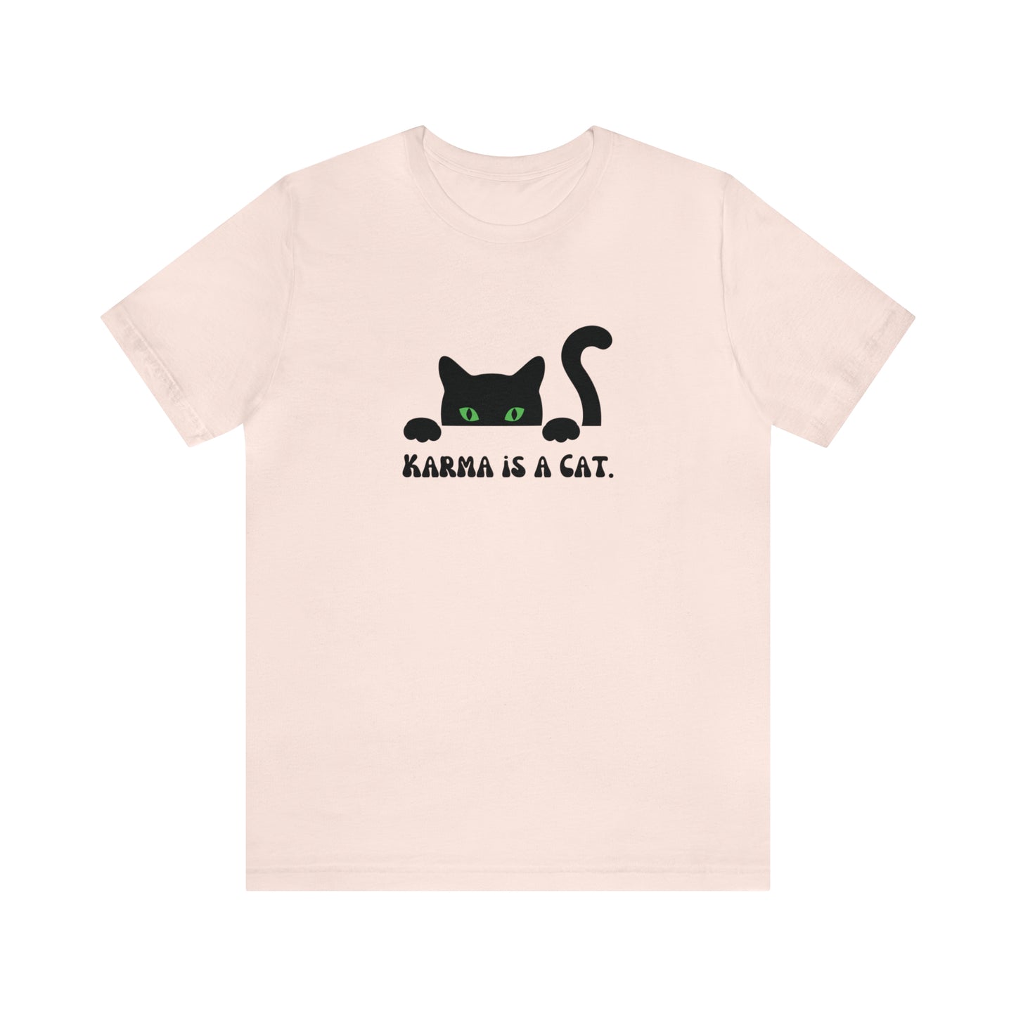 Karma is a cat shirt Cat lover tshirt book lover shirt Taylor witchy cat Shirt Halloween Cat Gift for Cat Lover Gift for Cat swiftie shirt