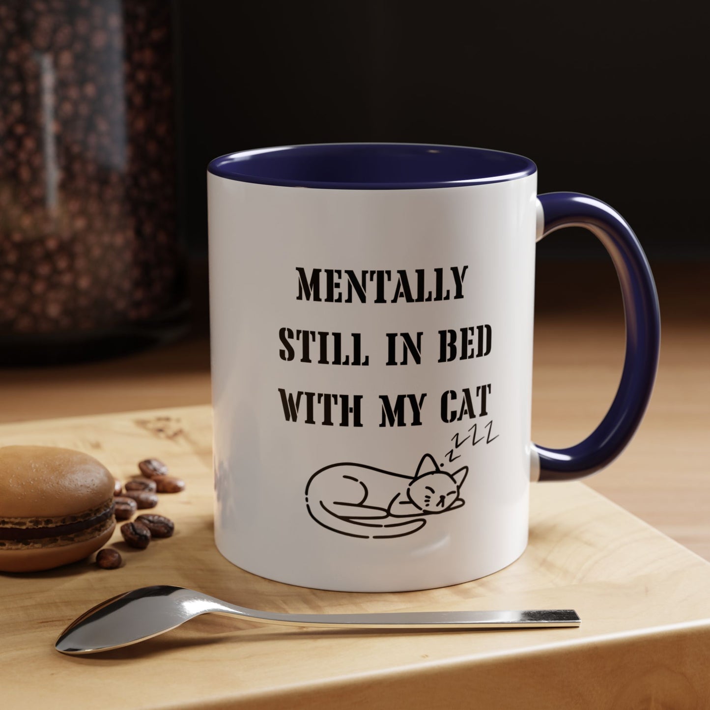 Funny Cat Coffee Mug Still In Bed with My Cat Lover Cat Mug Funny Coffee Cup Cat Lady Gift Cat Lover Gift Cat Mom christmas Gift