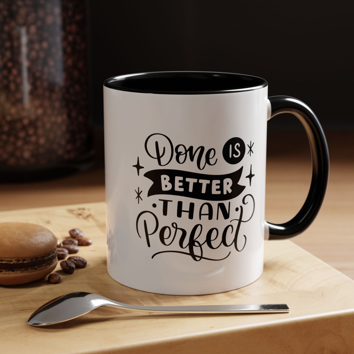 Motivational mug New year motivation Done is better than perfect mug Morning affirmation mug Christmas gift for her gift for him bestie gift