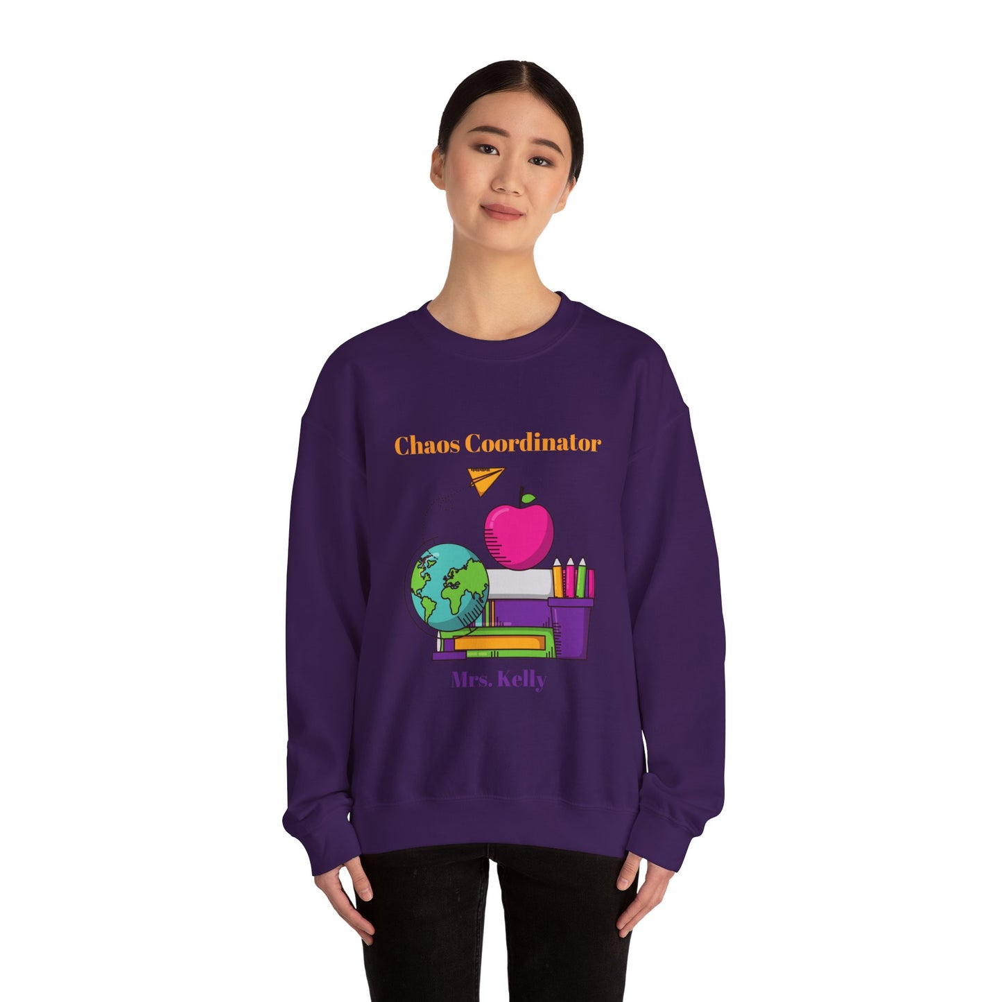 Chaos coordinator sweater Teacher shirt love motivate sweater gift for her teacher sweater custom sweater Valentine's sweater gift for him