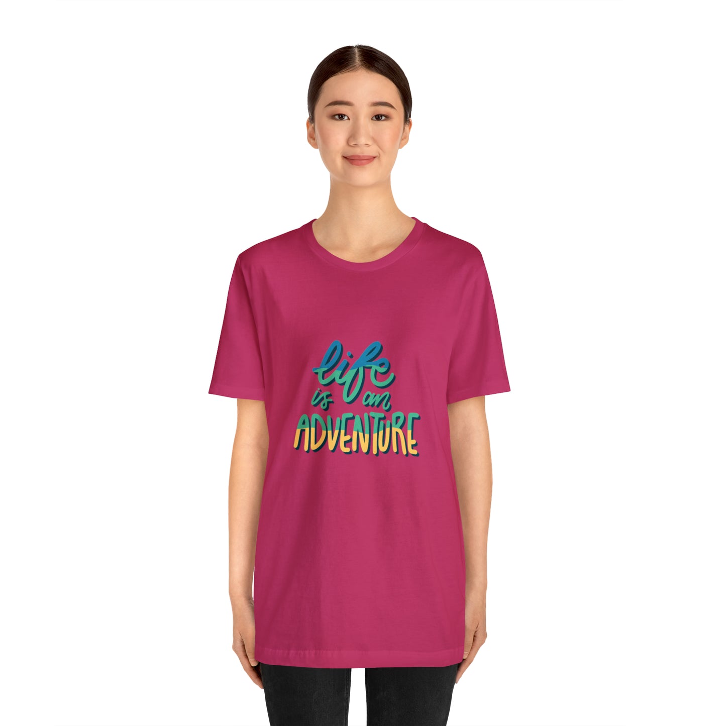 Life is a pure Adventure shirt, Good vibes only shirt, Adventurer shirt, Unisex gift, gift for her, gift for him, vacation shirt,best friend