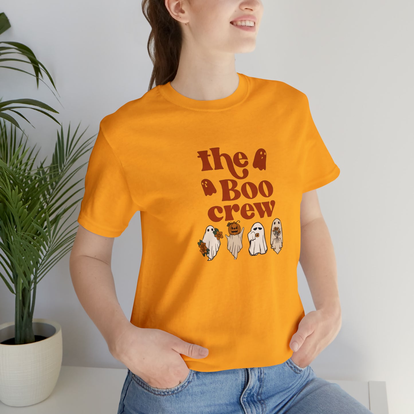 Halloween shirt,The boo crew tee,Hey boo ghost Halloween tshirt,Halloween Sweatshirt,Spooky Season T Shirt,Halloween Sweater,Christmas gift