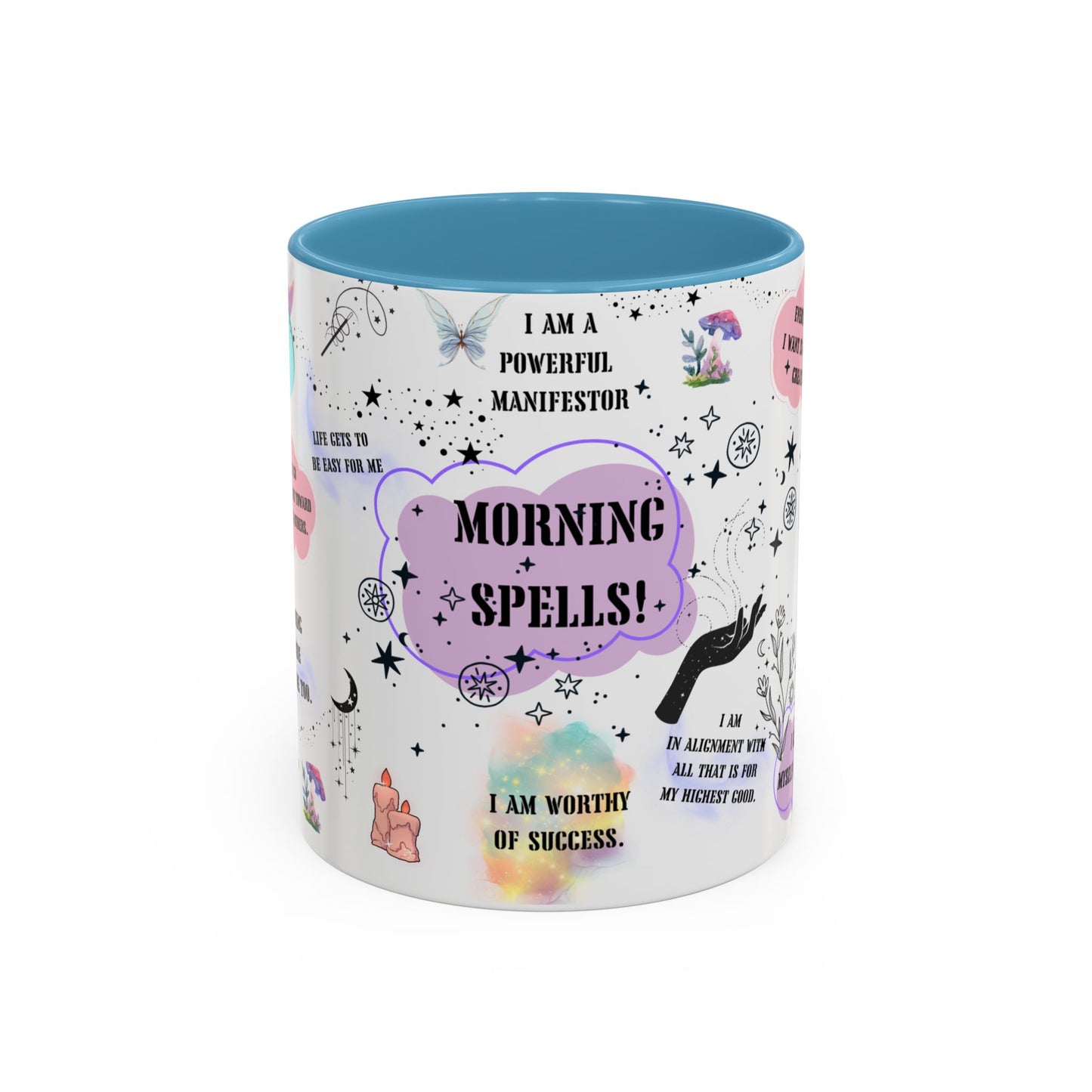 Morning spells mug witchy gift coven Christmas mug funny Witchy Halloween mug wicked mug bestie gift Coworker Gift affirmations Gift coffee