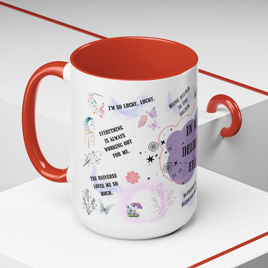 Morning affirmations mug In my delulu era mug witchy Christmas gift for her gift for him bestie mug Witches mug wicked mug Gift Mug coffee