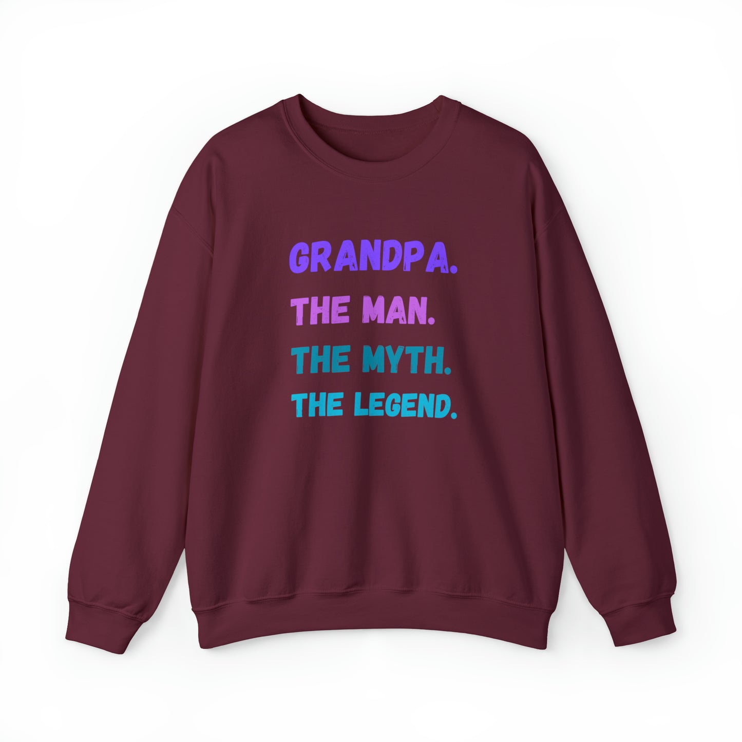 Grandpa the man the myth the legend sweatshirt gift for Dad and me shirts Father's day gifts best friend sweater Christmas gift for dad