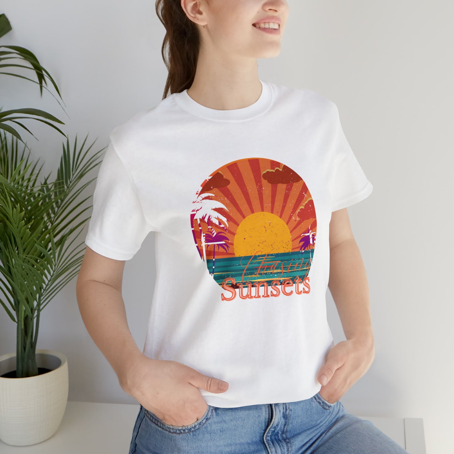 Chasing Sunsets shirt Adventurer shirt Good vibes only T shirt gift for her gift for him vacation shirt best friend