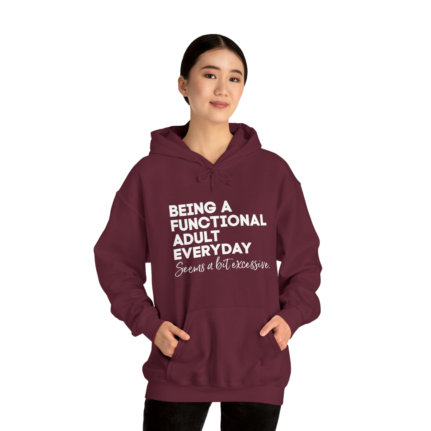Being a functional adult sweater funny sweashirt birthday gift Christmas gifts Sweatshirt Gift for him Gift