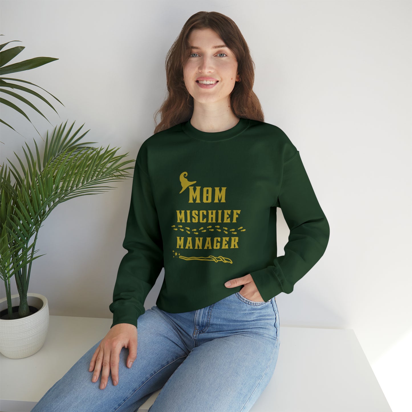 Mom Mischief Manager Hogwarts Alumni sweatshirt Universal Studios Shirts wizard House School Merry Christmas gift for her gift for him