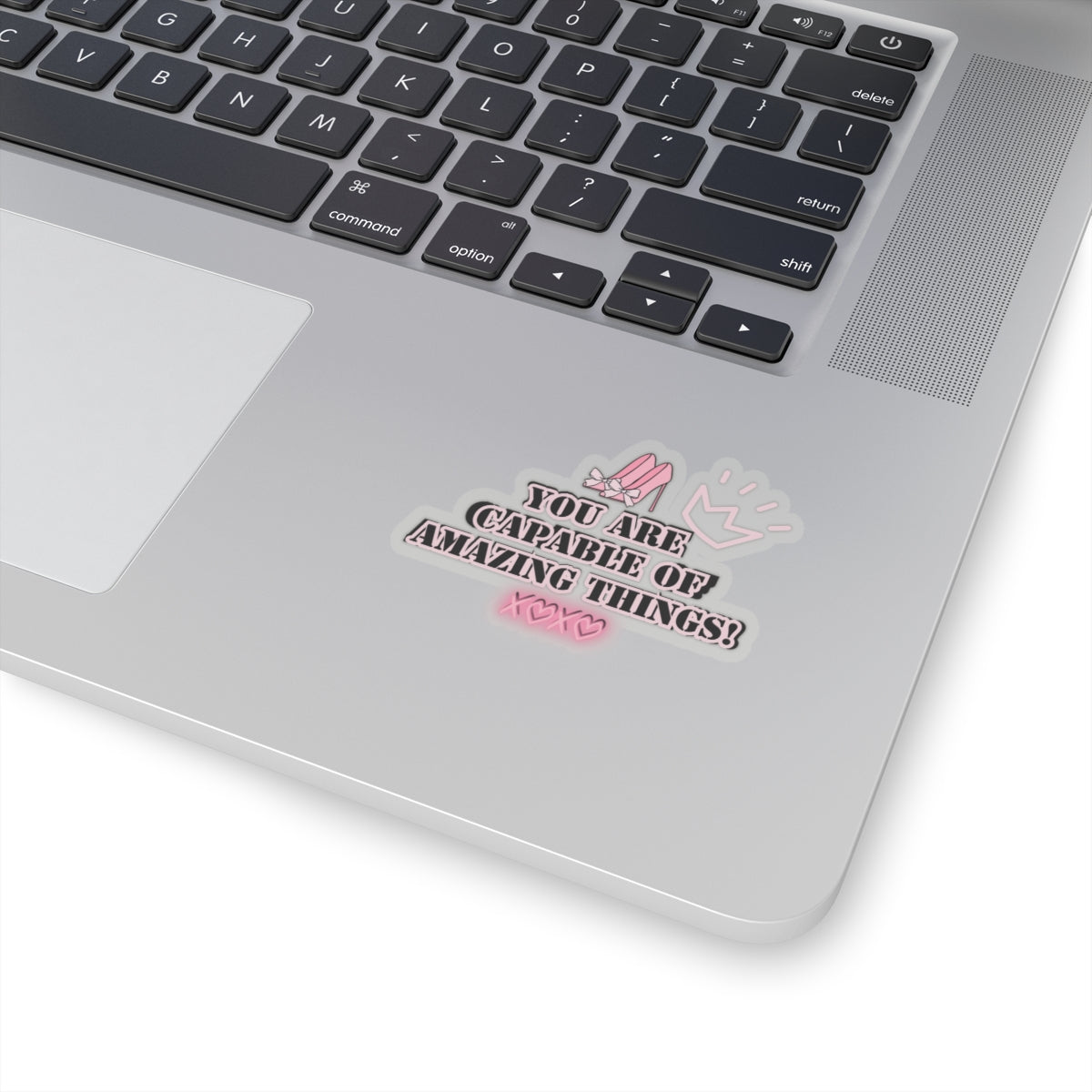 Girlboss sticker motivational sticker you are capable of amazing things sticker pink heels sticker Beautiful sticker loved gift for her vday