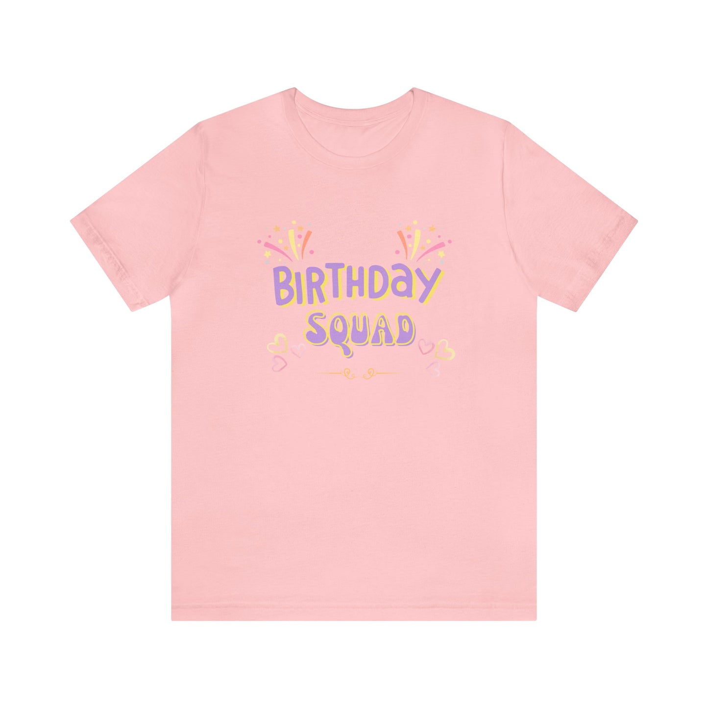 Birthday squad shirt birthday girl shirt birthday shirt gift for her best friend gift birthday party attire month funny Tshirt birthday gift