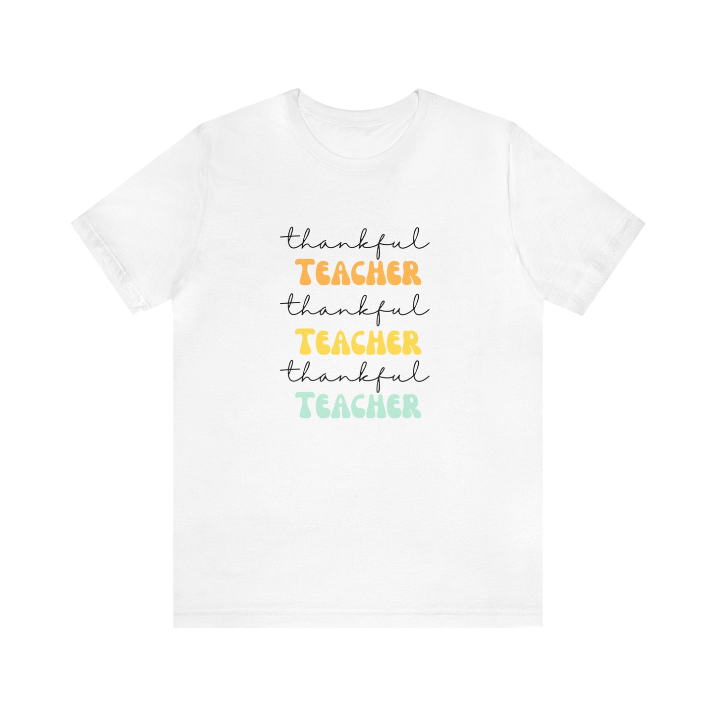 Thankful teacher shirt tiny humans teacher appreciation gift Thanksgiving shirt gift for her gift for him Unisex Tee Christmas gift