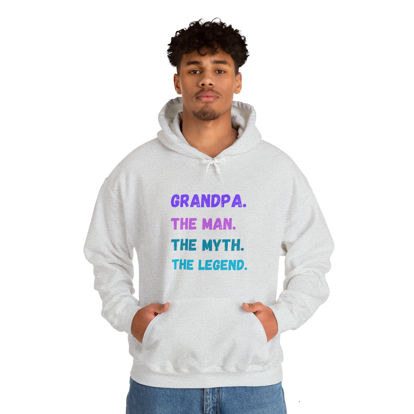 Grandpa Hoodie the man the myth the legend t-shirt, gift for Dad and me shirts, Father's day gifts, best friend, Christmas gift for dad