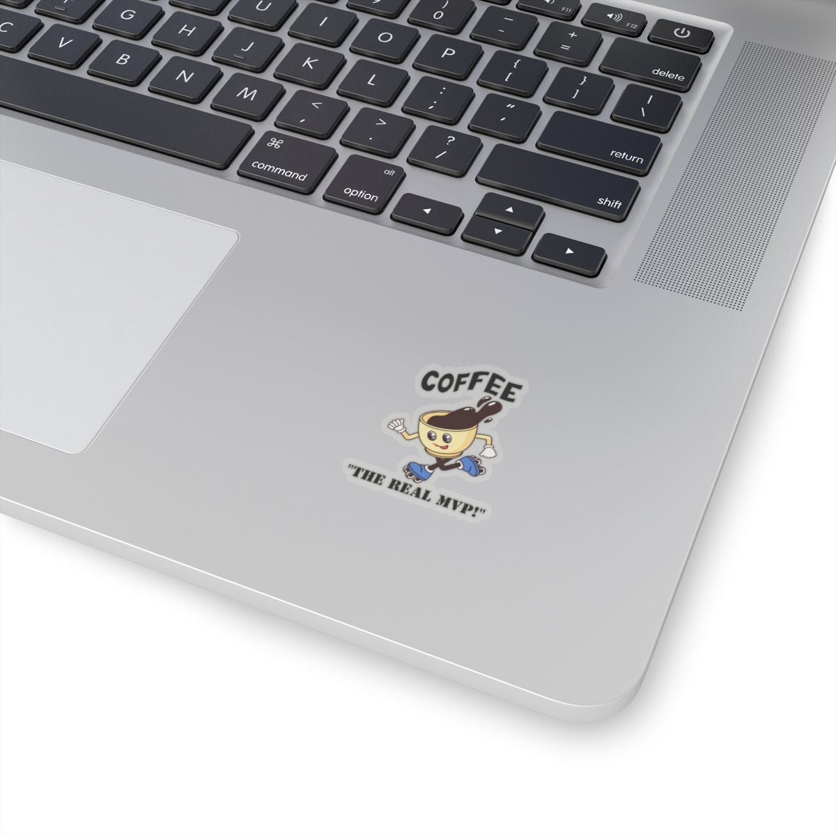 Coffee the real mvp sticker laptop sticker funny coffee sticker bottle water sticker gift for her gift for him funny recommend sticker
