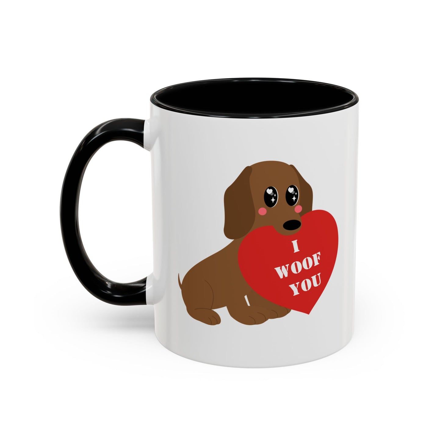 Dog lover mug I woof you mug Valentines day mug i love you Galantines day Bestie gift for her gift tea Mug Coffee Gift for Mom vday gift