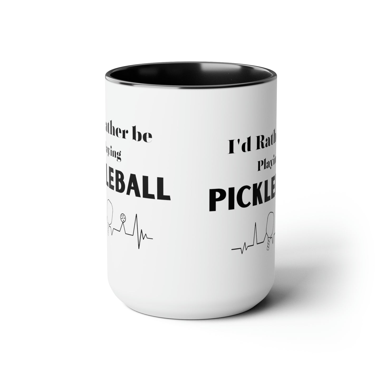 I'd rather be playing pickleball mug pickleball lover Daddy mug gift for her gift for him Coffee Mug pregnancy reveal gift wife Coffee tea