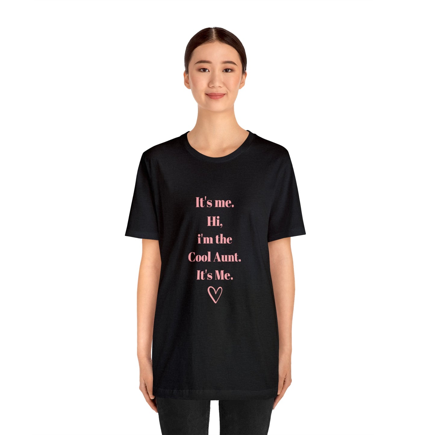 It's me hi I'm the cool aunt shirt cool auntie Tee gift for sister Shirt pregnancy reveal shirt Feeling Good Retro T-Shirt Shirt best friend