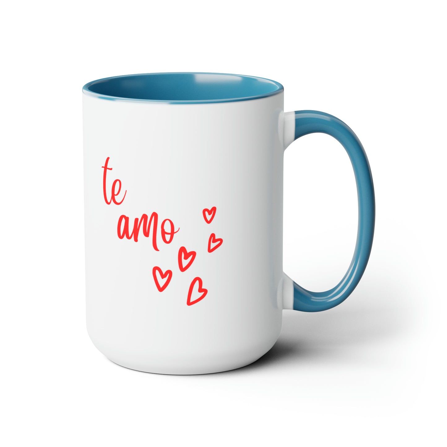 Te amo mug mother's day gift for wife coffee mug girlfriend gift Coffee Mug love proposal gift heart mug gift for her Mug couple engagement
