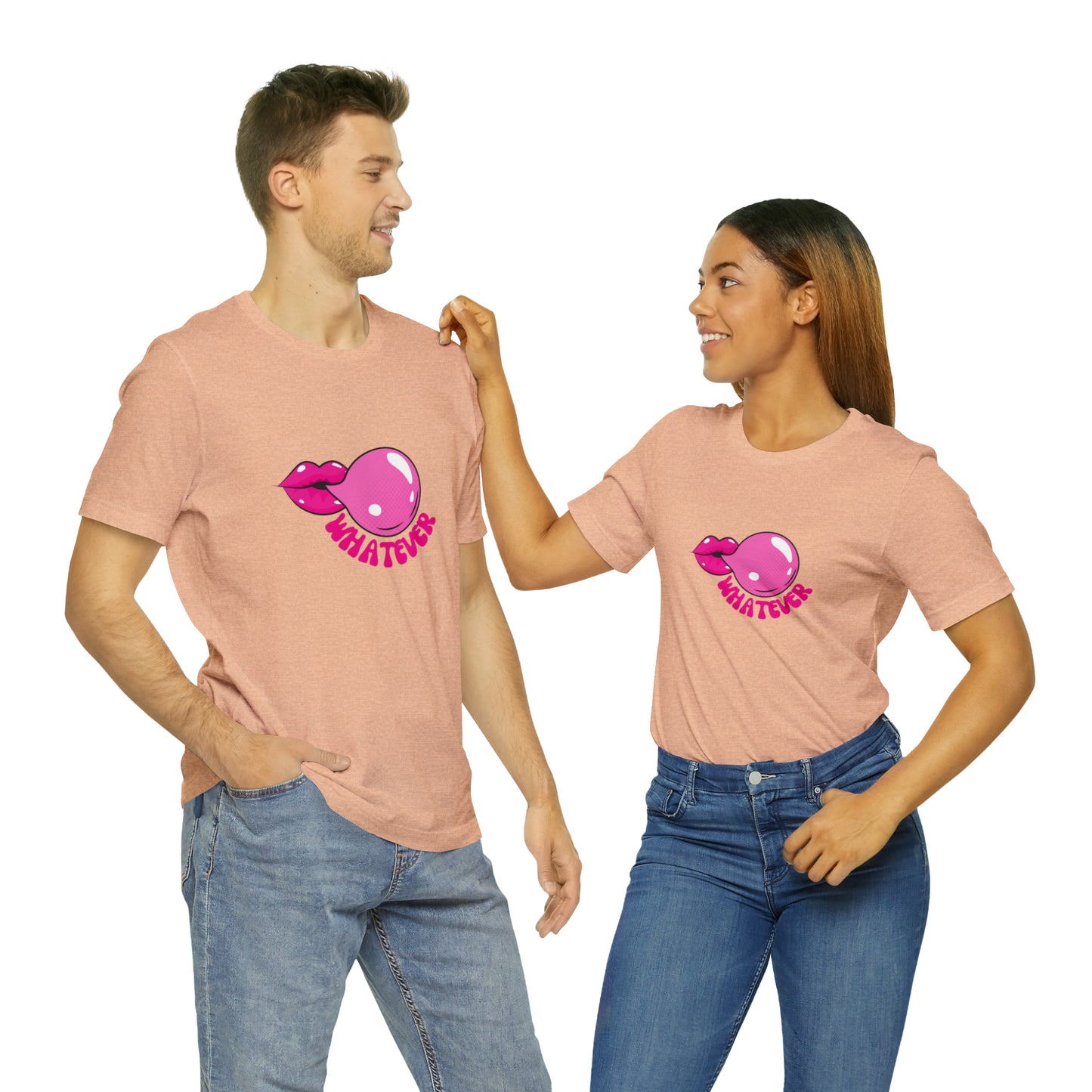 Whatever bubblegum T-Shirt Aesthetic Shirt Trendy Shirt Shirt With Words On Back Positive Gift for him Gift for her boho shirt hippie soul