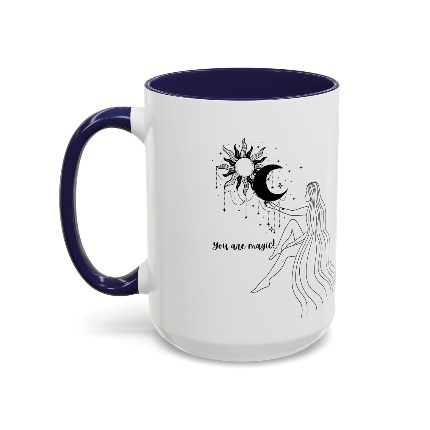 You are Magic mug coffee mug Spiritual gift moon mug witchy mug Goddess gift supervisor mug office bestie gift Boss Christmas gift for her