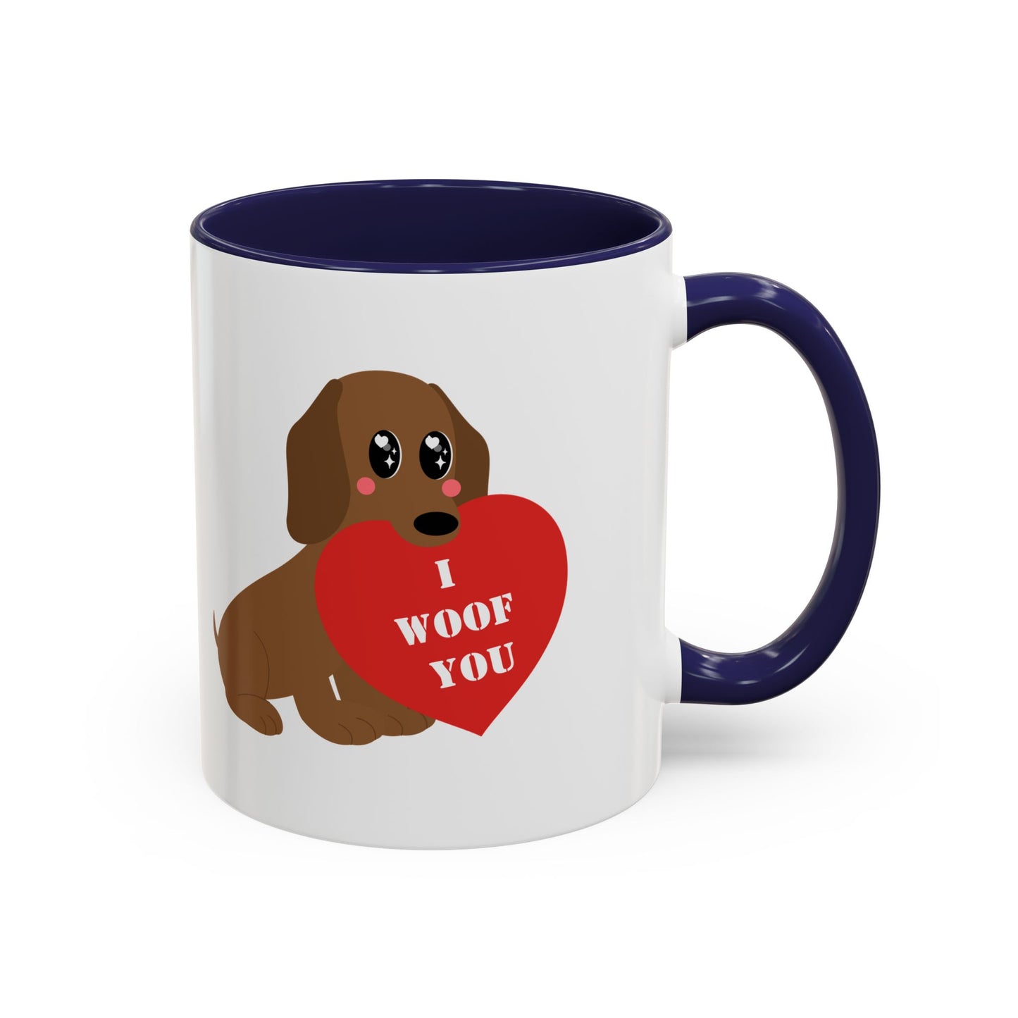 Dog lover mug I woof you mug Valentines day mug i love you Galantines day Bestie gift for her gift tea Mug Coffee Gift for Mom vday gift