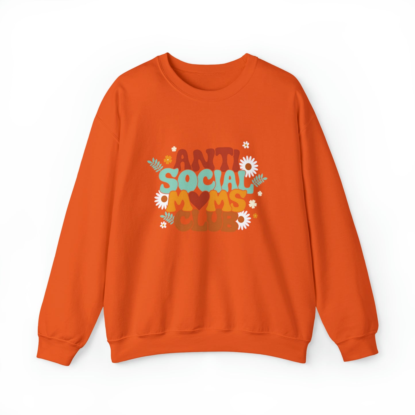 Anti social moms club sweatshirt, Mama Mother Mom sweatshirt, Gift for mom, Christmas gift for her,for him,Birthday gift for her