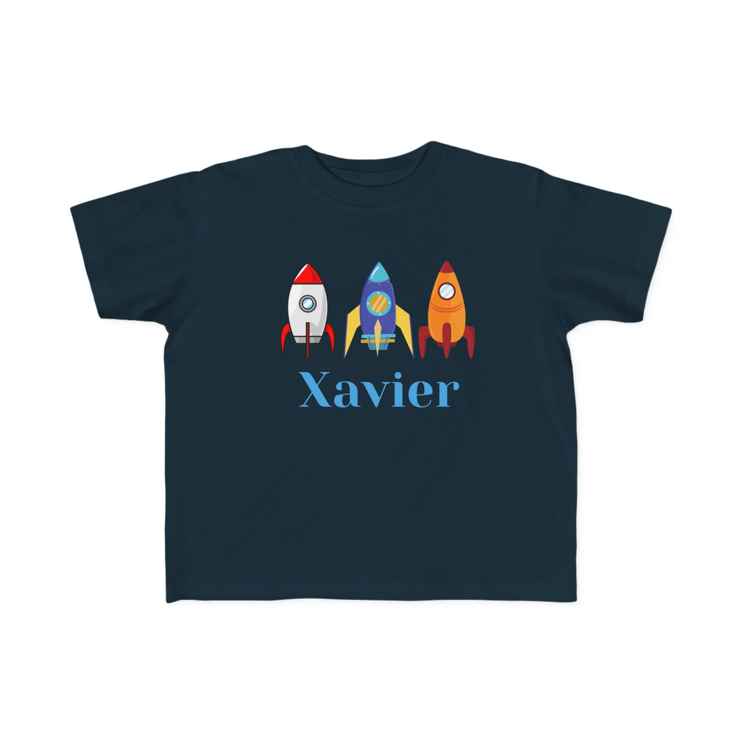 Custom name toddler shirt rocket toddler shirt train Express birthday shirt Christmas kid Tshirt Trex fun tee Toddler's Fine Jersey Tee