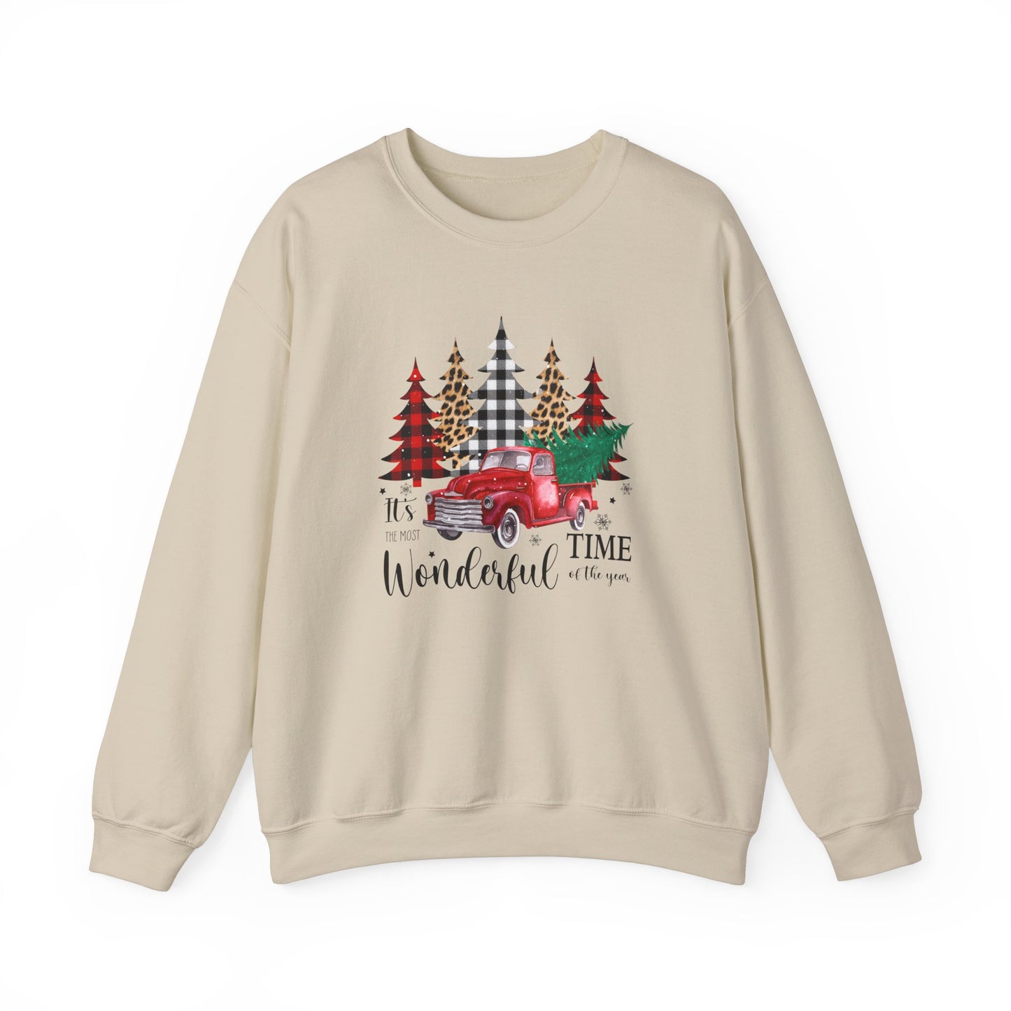 Christmas sweater it's the most wonderful time of the year Christmas sweater Merry Christmas sweatshirt Bright Christmas gift for her