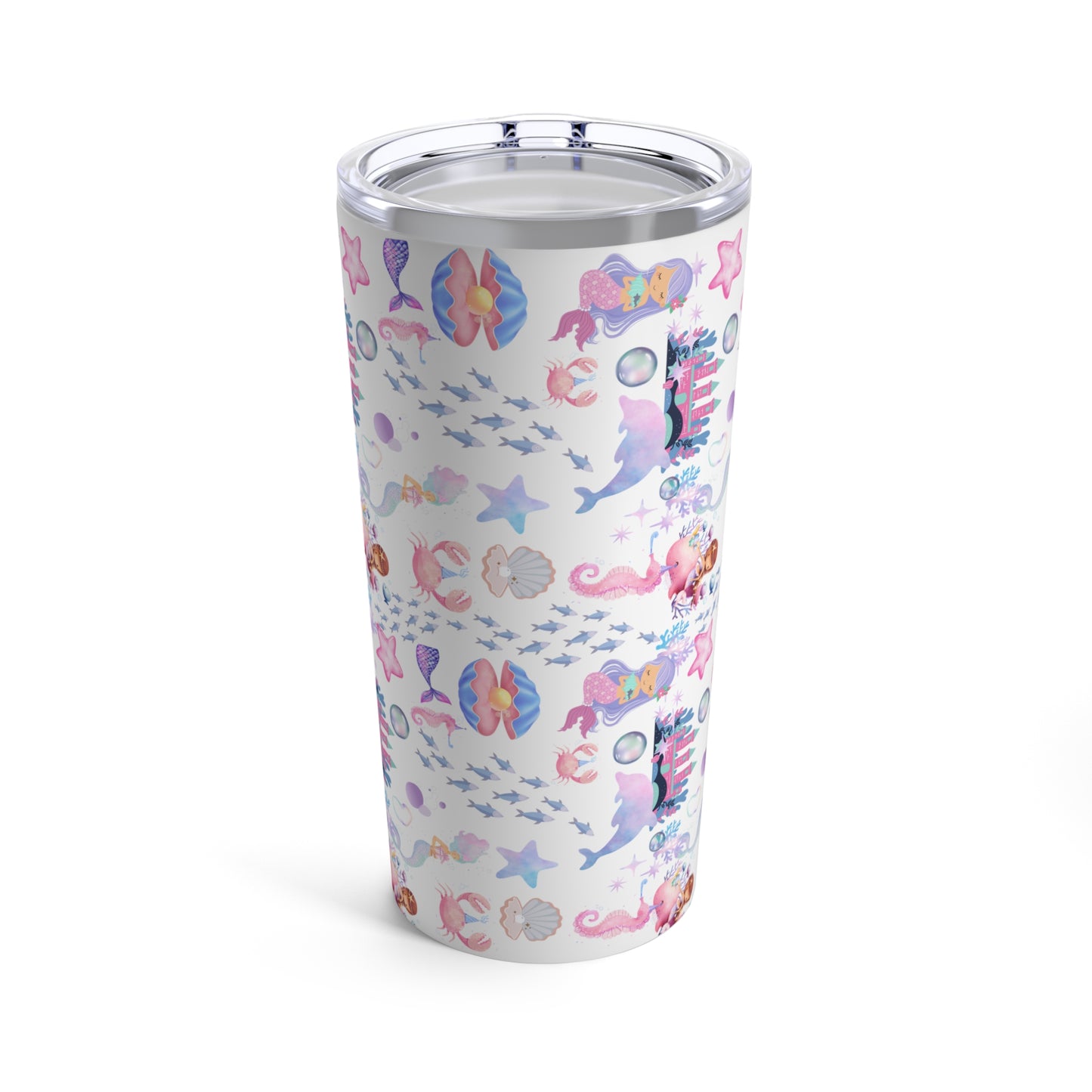 Mermaid birthday gift tumbler Birthday party gift for her Appreciation week skinny Steel Tumbler 20oz Christmas gift