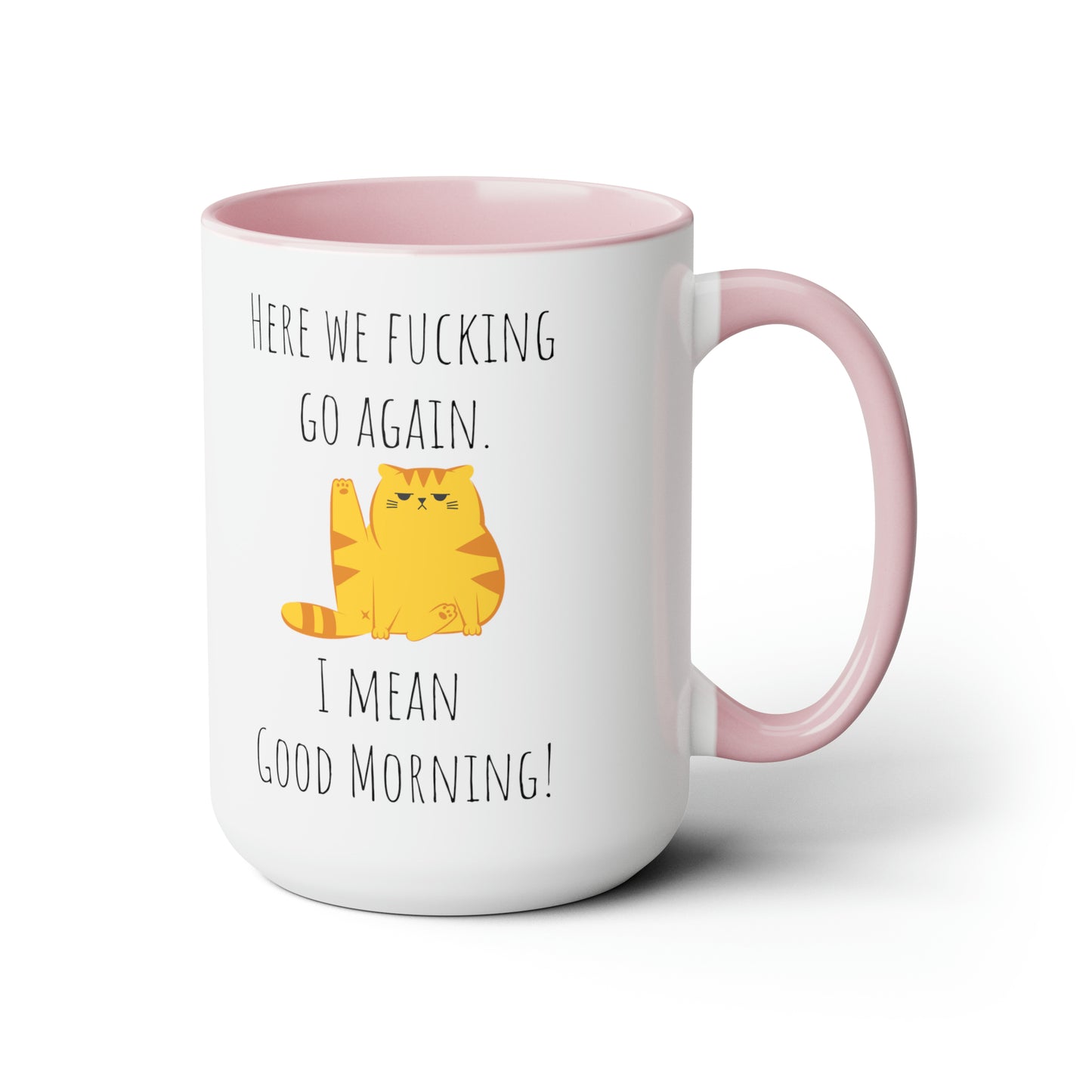 Funny grumpy cat mug funny Coffee Mug Fucking glorious morning mug cat mug gift for her Mug funny gift for wife tea Christmas gift 15oz