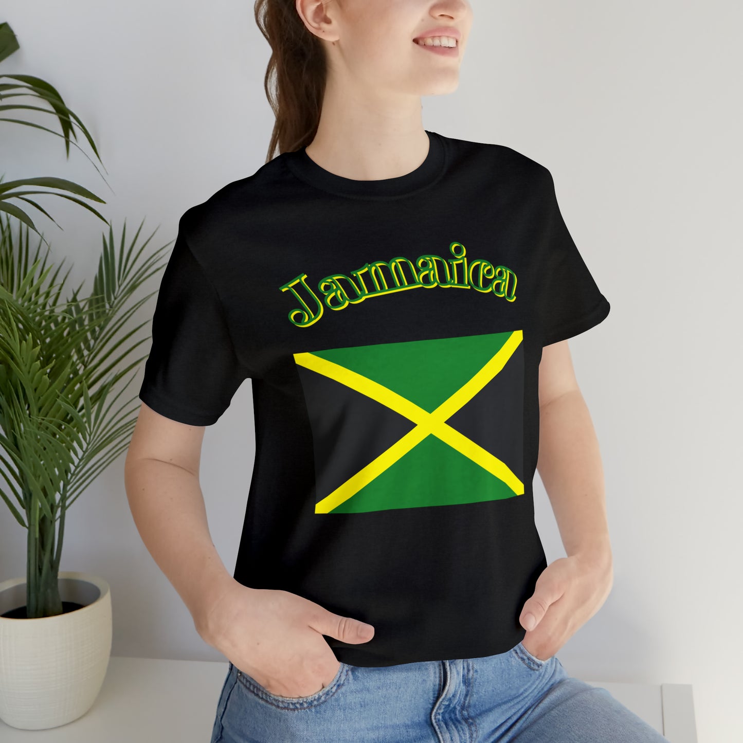 Jamaica flag shirt Jamaican T-shirt positive vibes shirt good vibes tee island girls trip shirt bohemian top Christmas gift for her for him