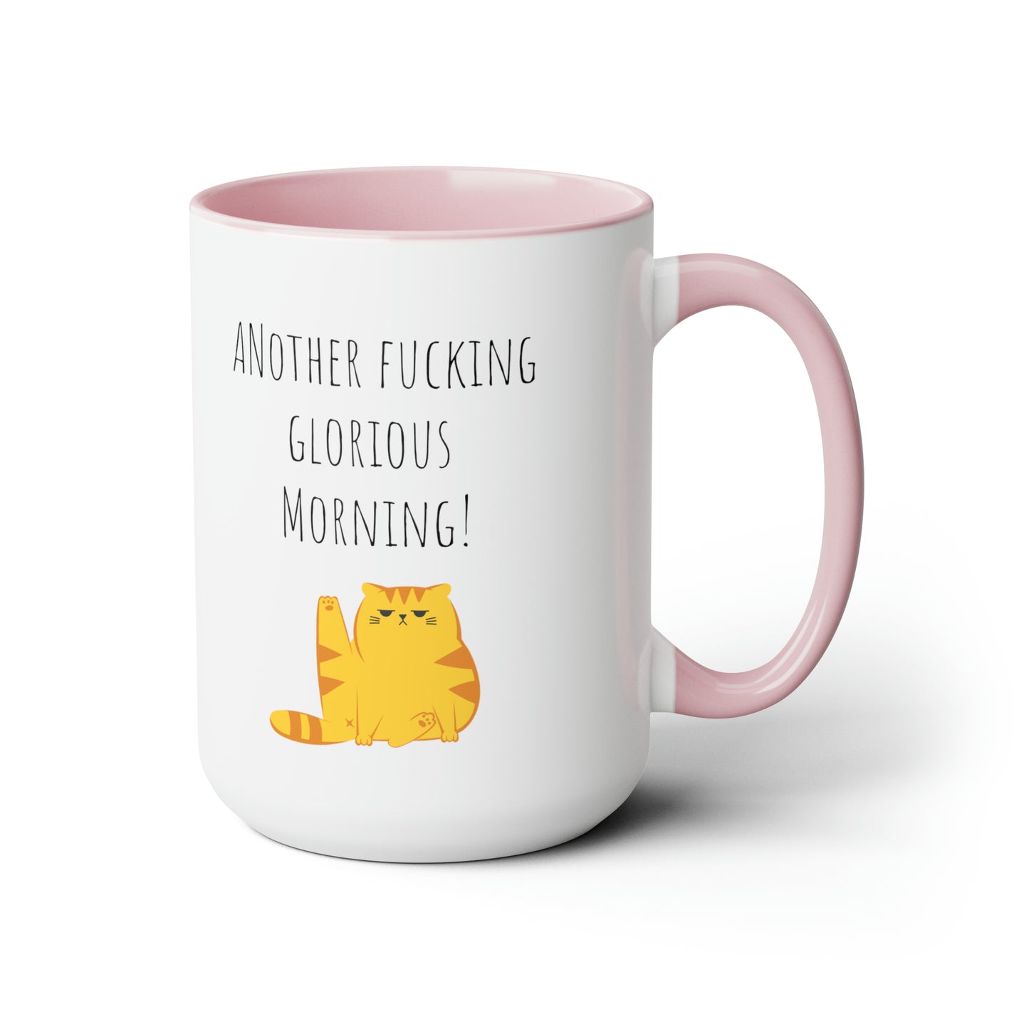 Funny grumpy cat mug funny Coffee Mug Fucking glorious morning mug cat mug gift for her Mug funny gift for wife tea Christmas gift 15oz