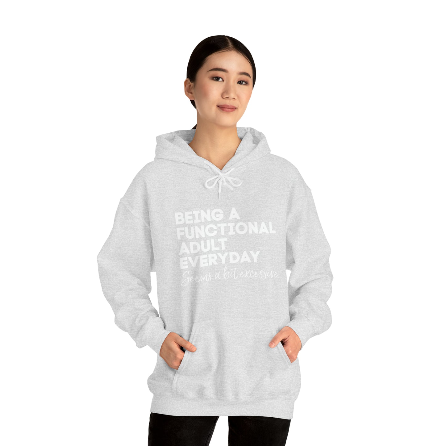 Being a functional adult sweater funny sweashirt birthday gift Christmas gifts Sweatshirt Gift for him Gift