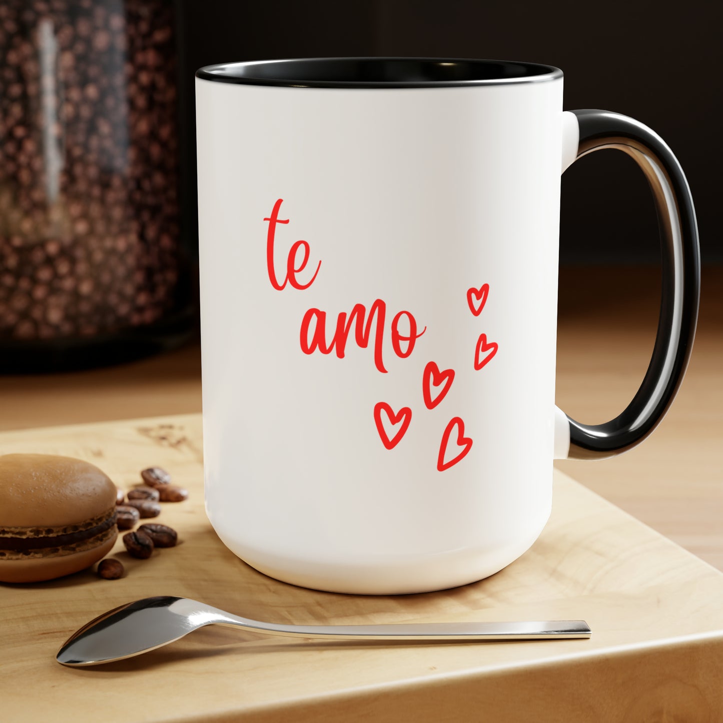 Te amo mug mother's day gift for wife coffee mug girlfriend gift Coffee Mug love proposal gift heart mug gift for her Mug couple engagement